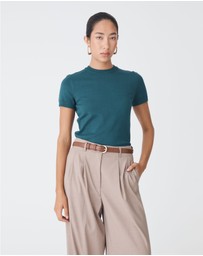 Forcast - Alma Leather Belt