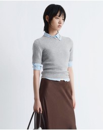& Other Stories - Knitted Cashmere T-Shirt
