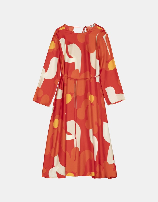 Marimekko - Keskenään Kukkahattu Dress
