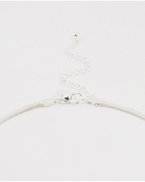 Lovisa - Silver Plated Clean Snake Chain Necklace