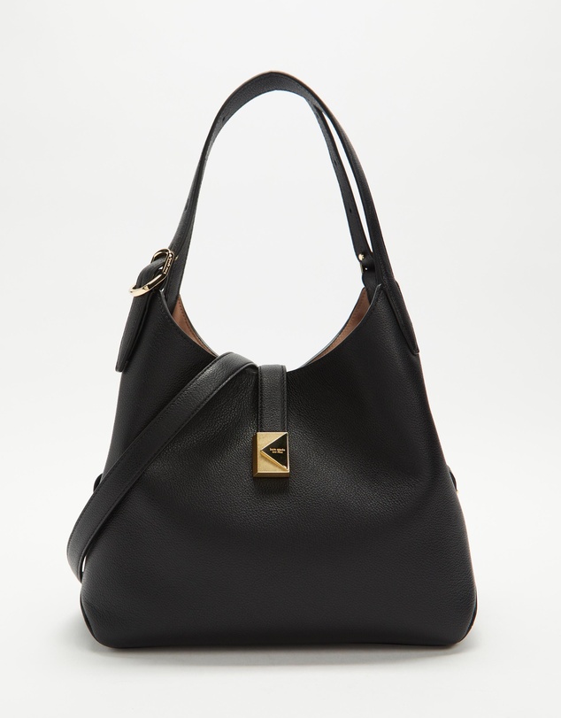 Kate Spade - Deco Pebbled Leather Medium Crossbody Tote