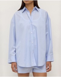 Assembly Label - Havana Stripe Long Sleeve Shirt