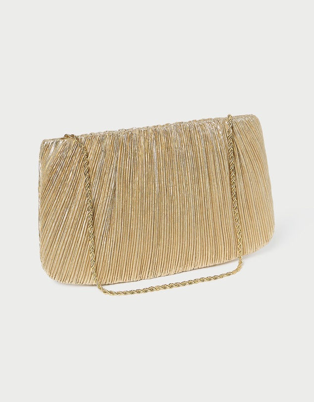 Loeffler Randall - Brit Pleated Flat Clutch