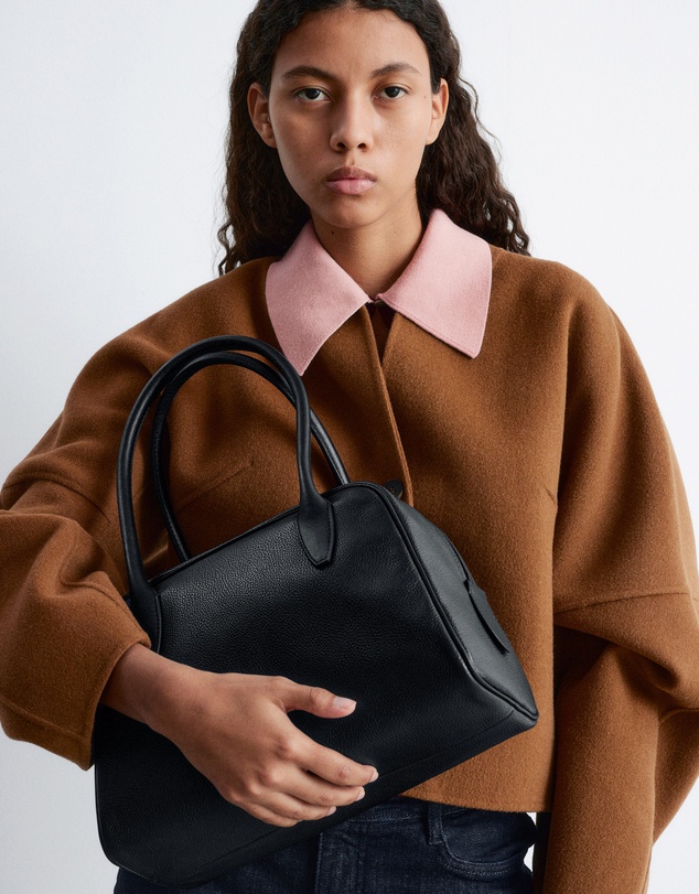 & Other Stories - Leather Bowling Bag