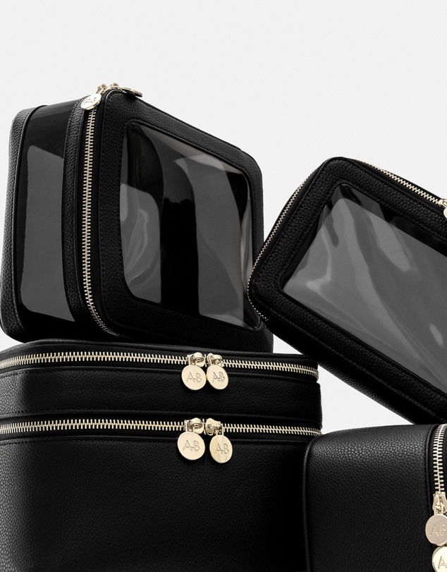 Adore Beauty - Double Compartment Travel Case