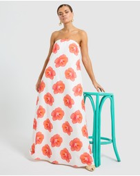 Pasduchas - Brielle Strapless Maxi Dress
