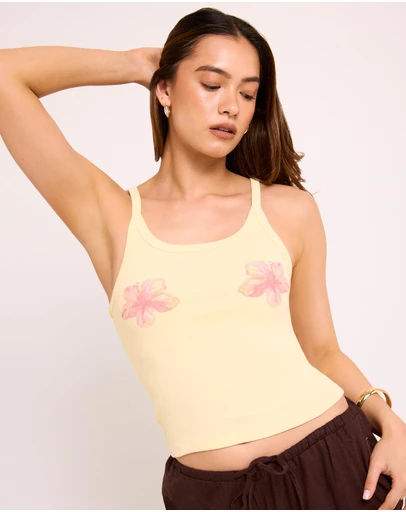 Subtitled - Flower Tank Top