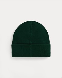 Polo Ralph Lauren - Polo Bear Cotton Beanie - ICONIC EXCLUSIVE - Teens