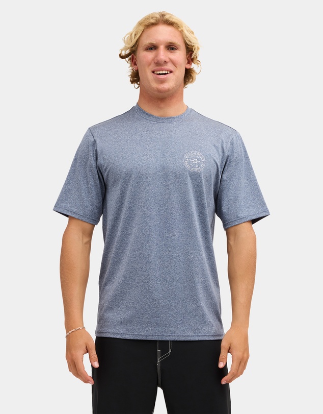 Billabong - Mens Big Wave Daz Short Sleeve Rash Vest