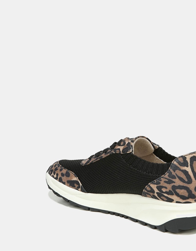 Naturalizer - Nash Sneaker - Black/Cheetah