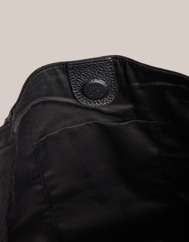 VESTIRSI - Scarlett 2.0 Black Leather Hobo