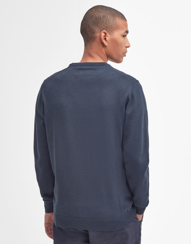 Barbour - Pima Cotton Crew Neck Sweater
