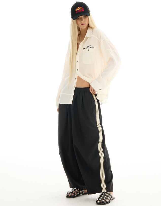 THE TALES - The Tales Harajuku Black Track Pant