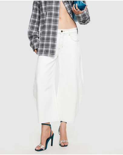 Lioness - Horseshoe Cropped Jeans