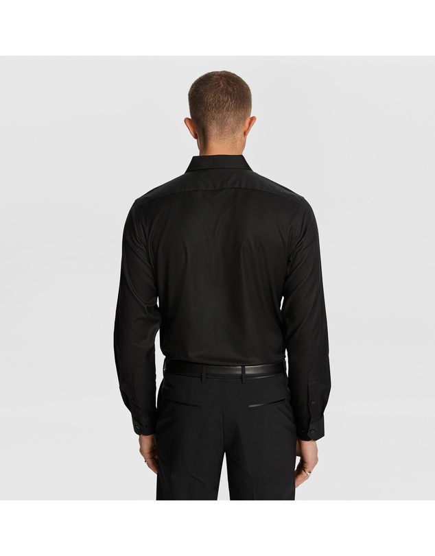 yd. - Maximum Two Ply Cotton Slim Dress Shirt