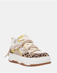 Steve Madden - Brouhaha Leopard Multi Sneakers