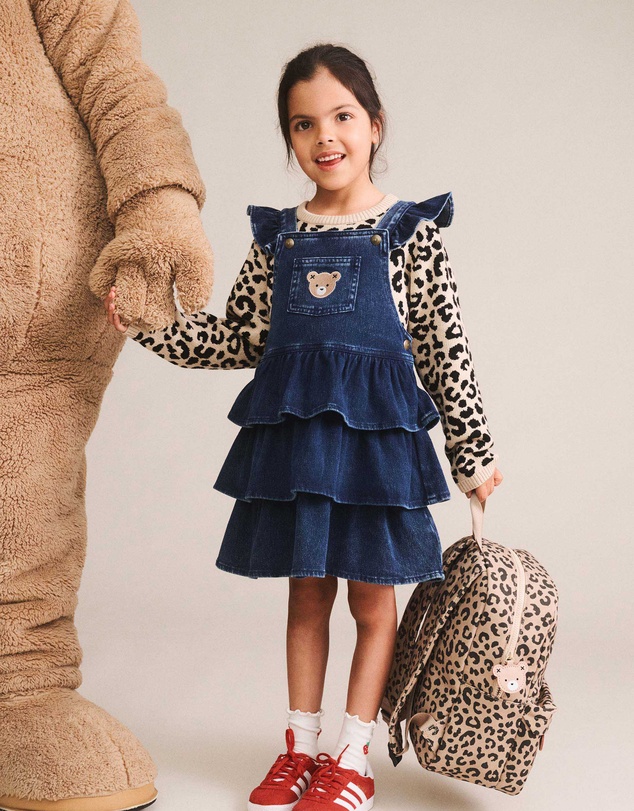 Huxbaby - Leopard Cherry Backpack