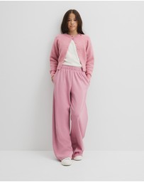 Country Road - Teen Fluffy Crew Knit Cardigan
