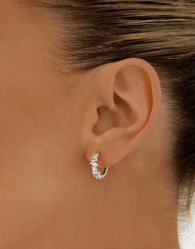 The Silver Collective - Simi Earrings Silver