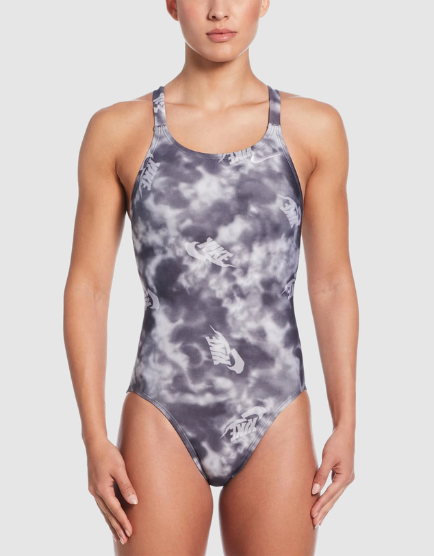 Nike - Hydrastrong Multi Print Fastback One-Piece
