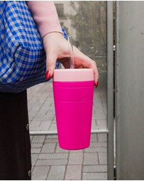 KeepCup - Helix Cold Cup 16oz Reusable Coffee Cup with Straw