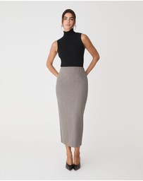 Forcast - Loretta Midi Pencil Skirt