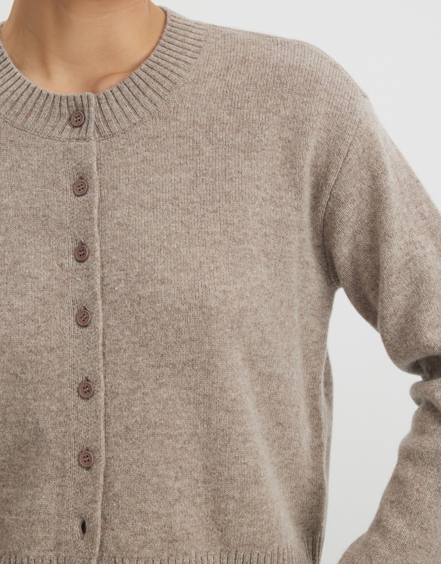 AERE - Sadie Merino Wool Cardigan