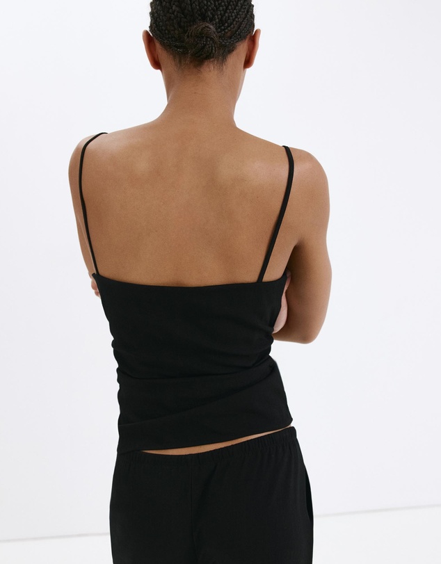 M.N.G - Draped Strap Top
