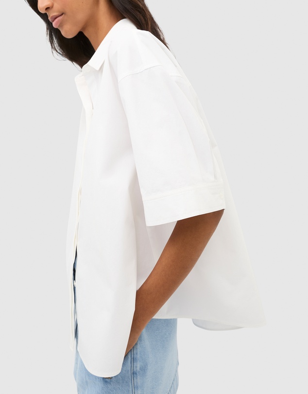 Seed Heritage - Poplin Pleat Detail Shirt