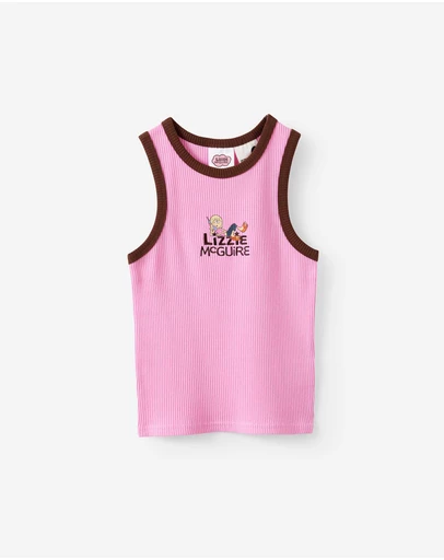 Cotton On Kids - License Eleanor Tank- 3X3 Rib