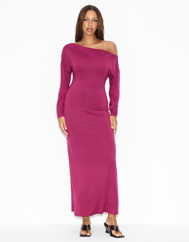 Dazie - Nightcap One Shoulder Maxi Dress