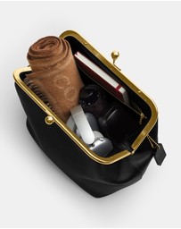 Coach - Glovetanned Leather Kisslock Frame Bag 27