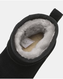 EVERAU - Australian Shepherd Ugg Noel Kids Mini Cow Suede Upper UGG Boots