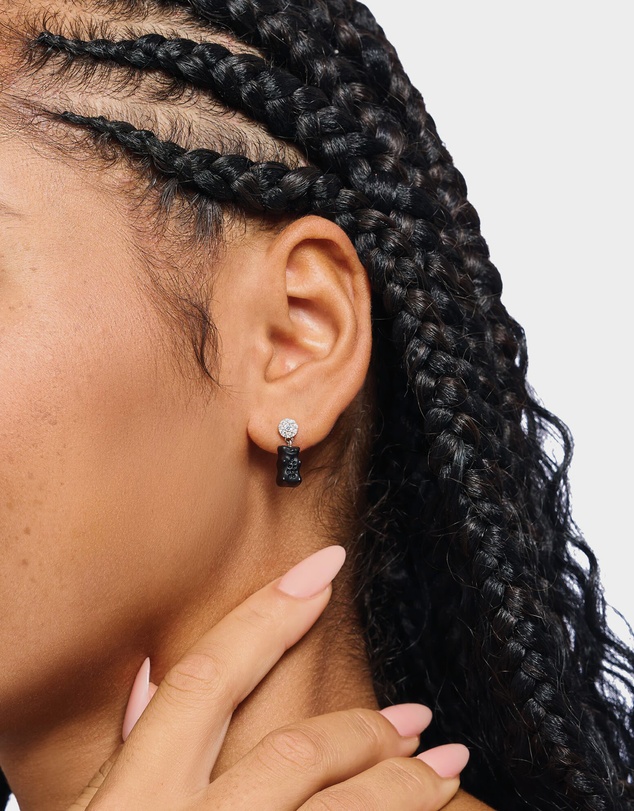 THOMAS SABO - THOMAS SABO Ear Studs with Black Goldbears