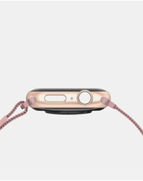 Friendie - Stainless Steel Woven Mesh Loop Band - The Melbourne - Apple Watch Compatible