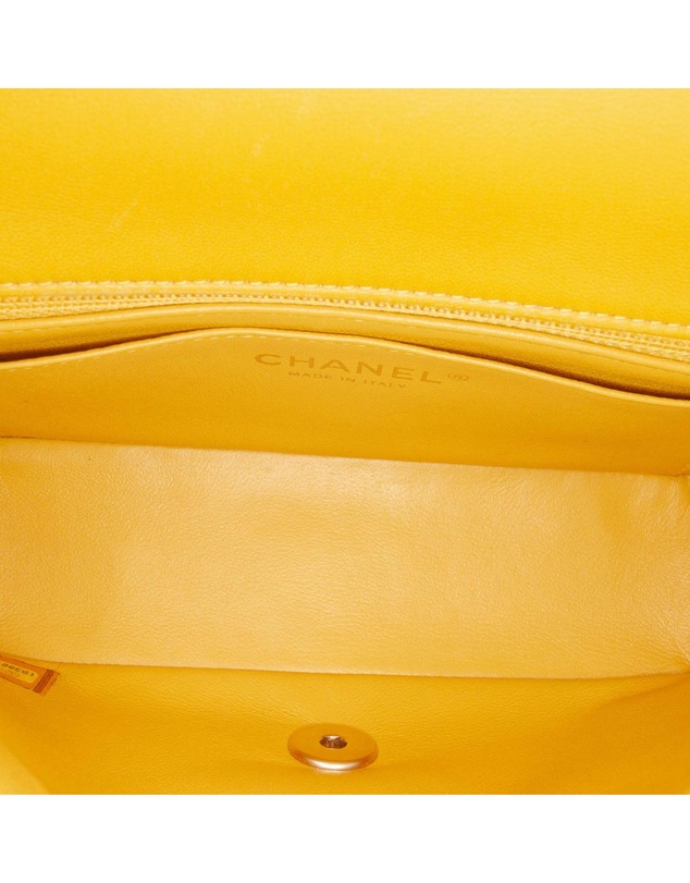 Pre-Loved by Azura Reborn - Pre-Loved Mini Rectangular Classic Lambskin Single Flap