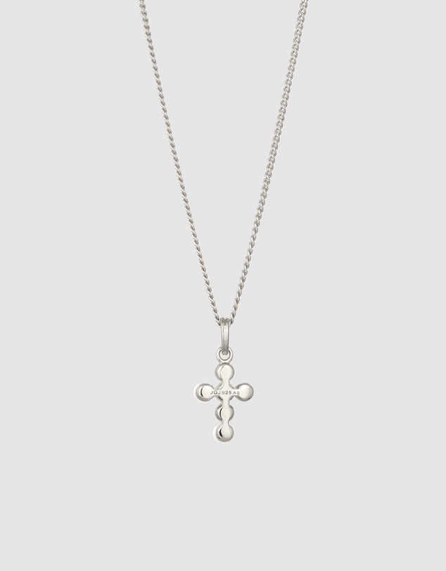 Elli Jewelry - Necklace Cross Pearl Communion 925 Sterling Silver