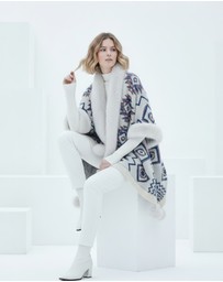 Mossée - Ava Tibetan Shawl Cape