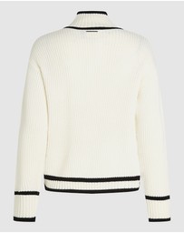 Karl Lagerfeld - Soutache Autograph Knitwear