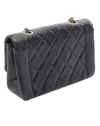 Pre-Loved by Azura Reborn - Pre-Loved Small Lambskin Diana Flap