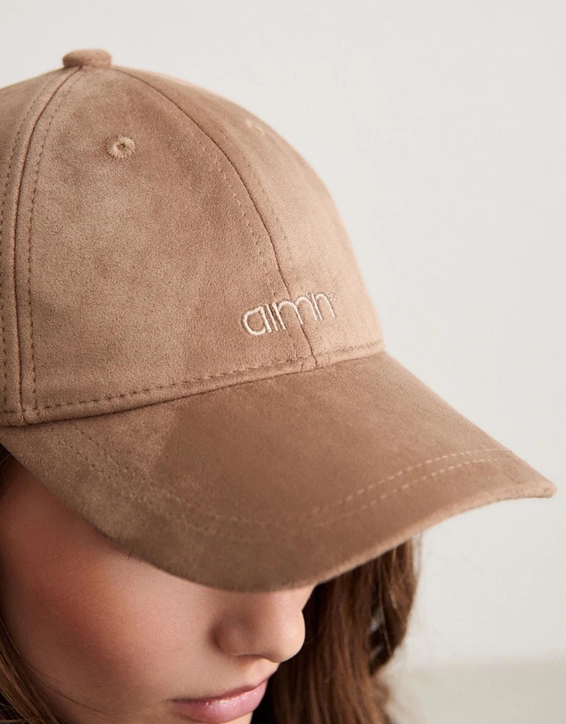 Aim'n - Small Logo Suede Cap