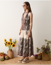 BOTEH - Cassia Sleeveless Maxi Dress
