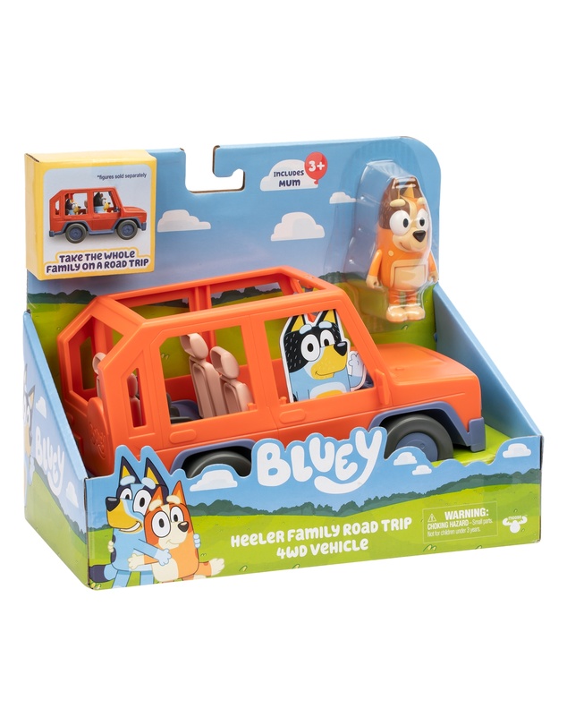 Bluey - S11 Heeler Family Road Trip 4Wd Vehicle