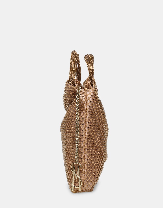 Steve Madden - Bflirty beige clutch