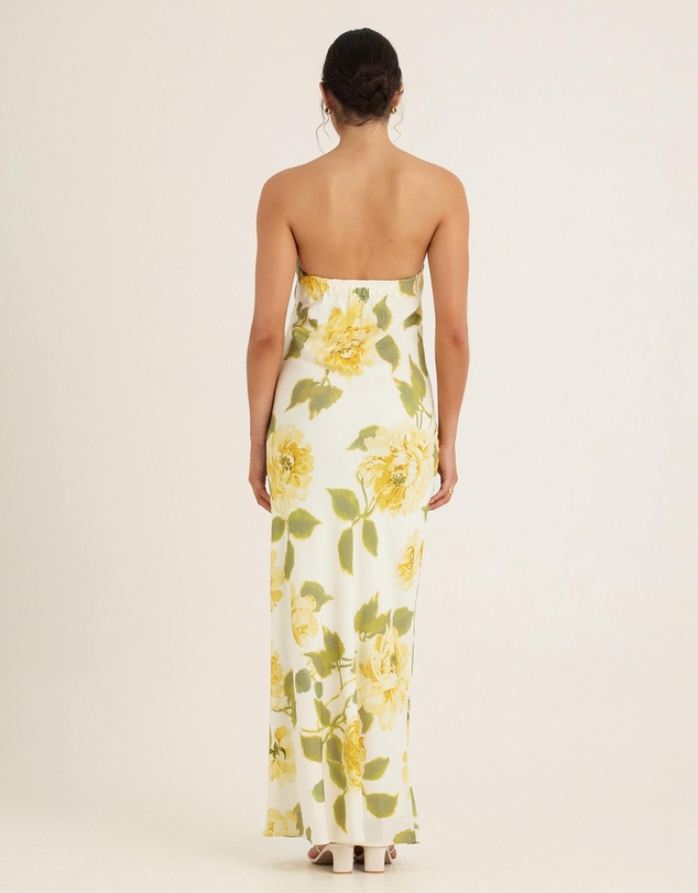 Peony - Draped Maxi Dress