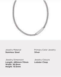Emporio Armani - Silver Necklace