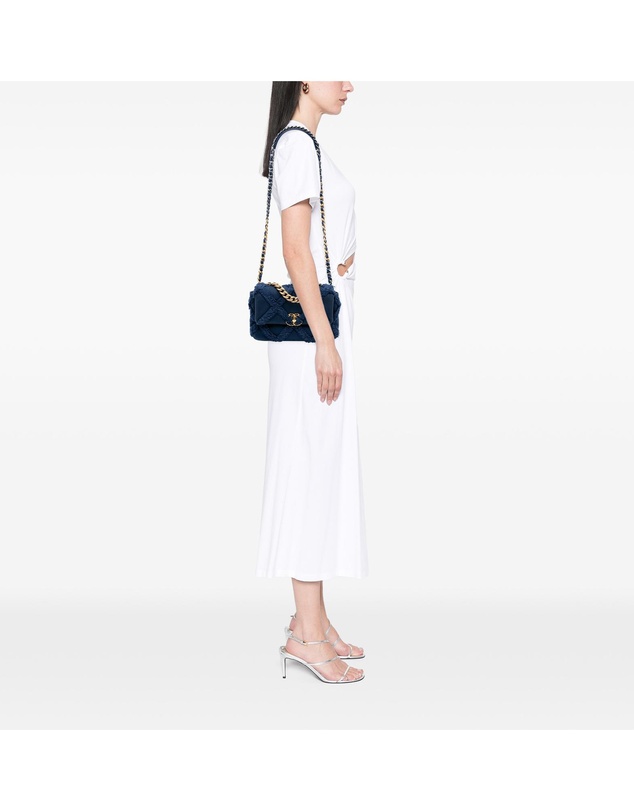 Pre-Loved by Azura Reborn - Pre-Loved Medium Canvas and Cotton 19 Flap