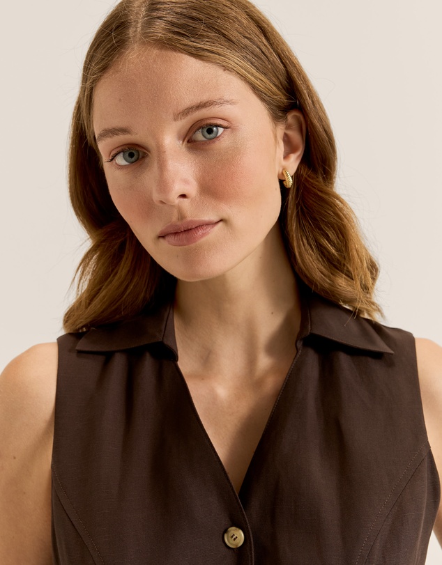 Review - Hamilton Sleeveless Shirt Dress