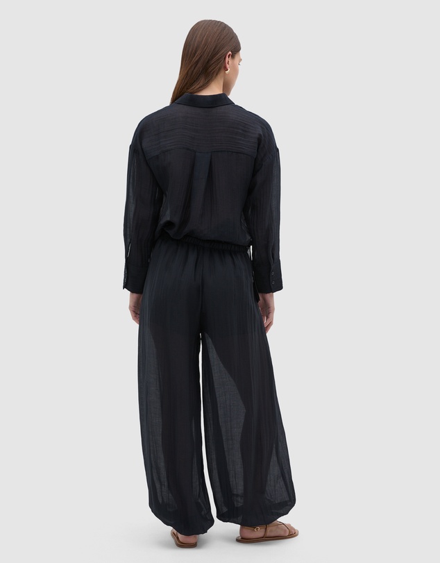 Seed Heritage - Semi Sheer Crinkle Pant