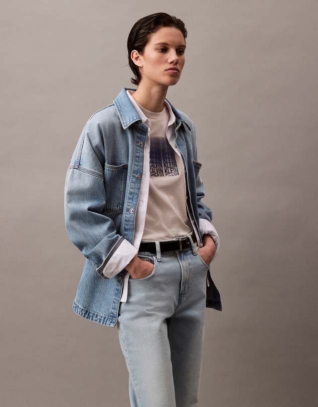 Calvin Klein Jeans - High Rise Straight Jeans